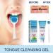 Facynde Tung Gel and Brush | Tongue Cleaner Gel Set for Fresh Breath | Mint Tongue Scraper & Oral Hygiene Solution - Buy Online on SooperMarket.com