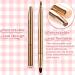 WLLHYF Professional Double Sided Retractable Lip Brush - Portable Travel Lip Makeup Applicator for Women and Girls (Gold) - Buy Online on SooperMarket.com