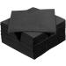 Black 2-Ply Disposable Beverage Napkins (300 Count) - Ideal for Bar, Cocktail, Weddings, Birthday - EU Made - Buy Online on SooperMarket.com