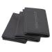 12"x12"Microsuede Gun Cleaning Cloth, Black Gun Cloth - Lint Free Gun Cleaning Wipes, Professional - Polishing - Great for All Gun Firearm / Reusable Gun Cleaning Supplies - 3 Pack
