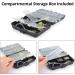 MadBite 181pcs Terminal Tackle Kit for Freshwater Fishing - Bass/Panfish/Trout, with Tackle Box, Hooks, Weights, Sinkers & Rigs - Buy Online on SooperMarket.com