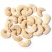 1 lb Raw Cashews - Non-GMO Deluxe Whole Nuts, Unsalted, Unroasted - W-320 Size, Vegan & Kosher - Bulk Packed - Rich in Phosphorus, Magnesium, Copper & Manganese - Buy Online on SooperMarket.com