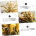 Alipis 3pcs Simulated Ears of Corn Dried Grasses Bundle Home D cor Dried Millet Home Accessories Decor Faux Plants Artificial Plant Home Decor Millet Decor Paddy Artificial Grass Iron Greenx3pcs 12X75CMx3pcs - Buy Online on SooperMarket.com