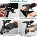 Rockbros Waterproof Bike Saddle Pocket Bag - MTB Racing 1L/1.5L Shockproof Rear Light Holder | International Shipping - Buy Online on SooperMarket.com