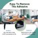 TEUVO Couch Cushion Non Slip Pads to Keep Couch Cushions from Sliding  Hook and Loop Tape with Adhesive for Smooth Surfaces  2m Long and 11cm Wide Tape with Adhesive 11 CM * 2M - Buy Online on SooperMarket.com