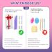 PELCAS Electric Dermaplaning Tool with LED Light - Mini Facial Razor 3 Speeds for Peach Fuzz & Exfoliation - At Home Hair Removal System for Women - 6 Blades BV18-712 Purple - Buy Online on SooperMarket.com
