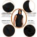 Babioboa Men's Tank Top Gym Hoodie - Sleeveless Fitness Bodybuilding Muscle Shirt with Pockets - Black L - Buy Online on SooperMarket.com