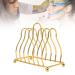 Gold Palette Rack - Carbon Steel Makeup Organizer with 6 Compartments | Coaster Holder & Drying Stand - Buy Online on SooperMarket.com