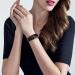 Vancle Metal Bands for Fitbit Charge 5 - Stainless Steel Mesh Loop with Magnetic Clasp for Men and Women (.Black) - Buy Online on SooperMarket.com