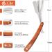 OCBA Wooden Handle Rasi Knife | High-Quality Stainless Steel Barber Razor for Precision Wet Shaving - Buy Online on SooperMarket.com