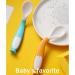 4PC Curved Baby Spoon Set - Lifine Bent Cutlery for Self-Feeding Toddlers | Ideal Baby Feeding Accessories - Buy Online on SooperMarket.com