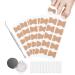 Ingrown Toenail Treatment  50pcs Ingrown Toenail Patch  and Toenail Corrector Strips with Nail Lifter  Professional Painless Ingrown Toenail Corrector Treatment Kit Clear