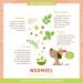 Anicanis Bio Herbal Mix Wurmsel for Dogs - Organic Intestinal Support & BARF Feed Additive - 100g Dried Herbs - Buy Online on SooperMarket.com
