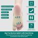 DYKOOK Bunion Corrector & Big Toe Straightener with Heel Strap for Pain Relief - 1 Pair Split Toe Separator for Hallux Valgus Corrector - Non-slip Bunion Protector - Beige (Small) - Buy Online on SooperMarket.com