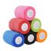 6Pcs Cohesive Bandage Pet Vet Bandaging Tape Self Adherent Bandage Wrap