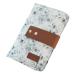 Baby diaper bag with changing mat - diaper bag for on the go with plenty of space eucalyptus (white-mint)