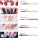 Sularpek Nail Art Brushes 5 Pcs Double-Ended Kit - Nail Art Point Drill Drawing Brush Pen, UV Gel Brush for Design & Detailing - Buy Online on SooperMarket.com