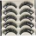 5 Pairs Diamond Rhinestone Color Eyelashes - Natural False Lashes for Women - Buy Online on SooperMarket.com