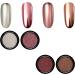 Duufin 22 Color Chrome Nail Powder Set - Metallic Mirror Effect & Holographic Aurora with 22 Eyeshadow Sticks - Buy Online on SooperMarket.com