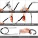 Stainless Steel FID Set Paracord Stitching Set Paracord FID Marlinspike Set Including Paracord Stitching Lacing Stitching Needles and Smoothing Tool Knotter Tools for Leather Paracord Work - Buy Online on SooperMarket.com