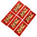 Folpus 6X Chinese Lunar New Year Red Envelopes Spring Festival Envelopes Hongbao Red Packets Style B