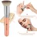 HEYMKGO Flat Top Kabuki Contour Foundation Brush for Liquid, Powder & Cream - Buffing & Blending Face Brush - Buy Online on SooperMarket.com