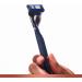 Gillette King C. Men's Razor with Trimmer for Precision Beard Razor + Razor Blade Navy Blue - Buy Online on SooperMarket.com