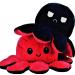 Reversible Octopus Plush Cute Plushies Luxurious Feel - Soft like Squishmallow Plushies - Plushie octopus plush reversible plush Toy Cute plushies - octopus reversible plushie - Mood Octopus Octopus Plush Black Red