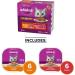 WHISKAS Meaty Selections Adult Wet Cat Food Pat - 6 Chicken 6 Beef 12x100g Tray Beef Chicken Chicken - Beef 100 g (Pack of 12) - Buy Online on SooperMarket.com