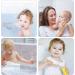 Infant Training Silicone Soft Toothbrush Food Grade 0-2 Years with Baffle BPA-Free Teeth Care can Stand Sucker Brush (Pink) - Buy Online on SooperMarket.com