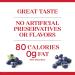 Duncan Hines Comstock Simply Blueberry Pie Filling 21oz (Pack of 8) - Delicious and Easy to Use! - Buy Online on SooperMarket.com