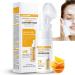 Vitamin C Hydrating Foaming Facial Cleanser - Foaming Cleanser with Silicone Face Brush Gentle Face Cleanser for Acne-Prone Skin Daily Foaming Face Wash for Women & Men - Vegan 4.2oz