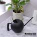 iFCOW Long Nozzle Watering Can 1000ml Stainless Steel Sprinkle Pot for Plants Gardening Supplies - Buy Online on SooperMarket.com