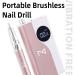 M - Ying Yang Brushless Nail Drill | 35K RPM Wireless Nail Art Tool | Ultra Quiet 85W Aluminum Alloy (Rose Gold - Buy Online on SooperMarket.com
