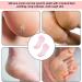Silicone Moisture Socks for Dry Cracked Feet | Spa Gel Foot Masks - Anti-Slip Foot Care - Pink - Buy Online on SooperMarket.com