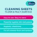 Dr. Beckmann Floor & Multi-Surface Cleaning Sheets |Powerful against dirt & grease | Fast Drying | Gentle on Surface | Spring Fresh | 20 sheets - Buy Online on SooperMarket.com