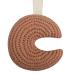 Cute Moon-Shaped Baby Pacifier Holder | Durable Cotton Lanyard 13cm | Newborn Accessories 636 - Buy Online on SooperMarket.com