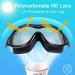 Anti-Fog UV Protection Swim Goggles for Adults and Youth - Clear Vision, No Leaking - Black/Clear - Buy Online on SooperMarket.com