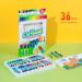 Non-Toxic Oil Pastels Set - 36 Assorted Colors for Kids, Artists & Beginners - Soft Pastels for Painting, Drawing & Graffiti - Art Supplies - Buy Online on SooperMarket.com