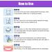 QQCherry Temporary Teeth Repair Kit - Fix Missing and Broken Teeth, Includes Mouth Mirror, Tartar Scraper, Dental Probe - Regain Confidence and Smile Blue - Buy Online on SooperMarket.com