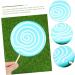 VILLFUL 2pcs Simulation Lollipop Popular Toys Lollipop Props Large Music Decor Lollipop Display Lollipop Photo Lollipop for Photo Bulk Toys Candy Cane Pool Party Wooden Ornament Oversized Blue 35X14X1CM - Buy Online on SooperMarket.com