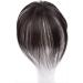 100% Real Human Hair Mini Fringe 3D Clip in Air Bangs Topper Cover fof Women Natural Looking One Piece Clip in Fringe Air Bangs Hair Extensions/909 - Buy Online on SooperMarket.com