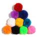 10 Pcs Large Yarn Pom Poms - 3 Inch Acrylic Yarn Balls for Hats & Decorations - DIY Craft Pompoms - Buy Online on SooperMarket.com