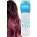 Opilroyn Oil Scalp Applicator - Bottle Applicator Brush with Graduated Scale - Hair Oiling Applicator Bottle for Hair Dye Oil Comb Precise for Scalp and Hair Care Blue - Buy Online on SooperMarket.com
