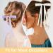Andibro Silky Satin Hair Bows with Tassel 4 colors Hair Ribbon Barrettes Satin Bowknots Hair Pins Cute Princess Hair Bows French Clips Ponytail Holder Aesthetic Hair Accessories for Women Girls(B) - Buy Online on SooperMarket.com