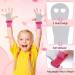 Abeillo 2 Pink Gymnastics Grips Wristbands Set for Girls - Kids Hand Grips for Gymnastic Bar Palm Protection and Wrist Support - Youth Sports Accessories for Workout and Exercise - Buy Online on SooperMarket.com