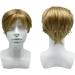 SKHAOVS Men's Short Blonde Cosplay Wig with Bangs - Heat Resistant Synthetic Hair for Halloween and Daily Costume - Buy Online on SooperMarket.com
