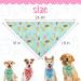 SCIROKKO Hawaii Dog Bandanas 3 Pack - Cute Fruit Print Scarf Bibs for Pets | Summer Pet Accessories for Dogs Cats - Ice Cream Strawberry Watermelon - Buy Online on SooperMarket.com
