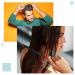 Mini Round Wood Hair Brush Set for Hair Styling - Nylon Bristles, Ideal for Blow Drying and Beard Care - 2 Styles Available - Buy Online on SooperMarket.com
