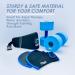 Sunlite Sports High-Density EVA-Foam Dumbbell Set & Water Weight Swim Belt | Perfect for Water Aerobics, Aqua Therapy, Pool Fitness | Complete Aqua Fitness Set with Instructional Videos - Buy Online on SooperMarket.com